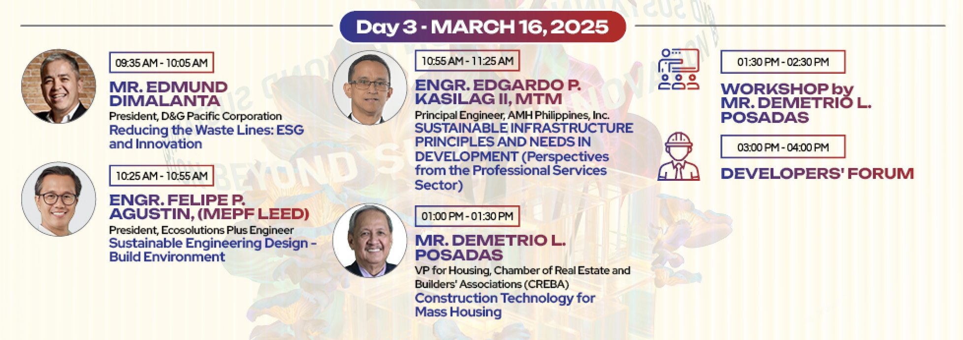 WORLDBEX SUSTAINNOVATION SUMMIT 2025